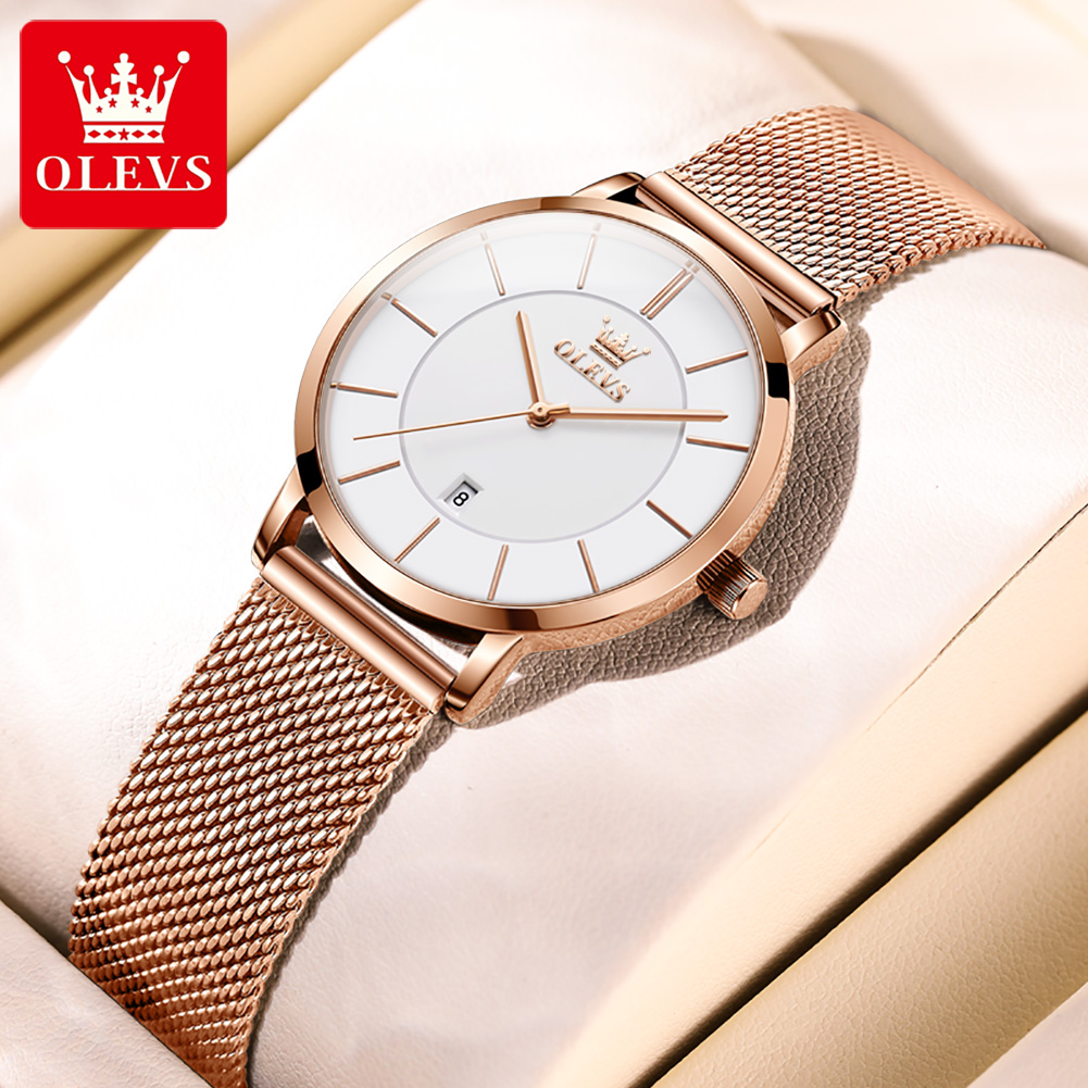 OLEVS Woman Watch 5869 Elegant - Women Accessories Gift Box recension och pris