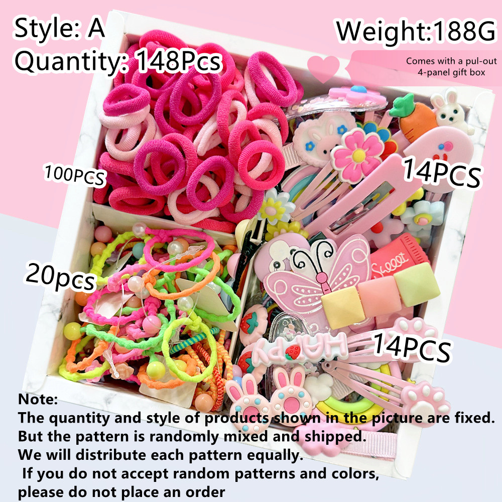 Cute Hair Accessories Set for  - Women Accessories Gift Box recension och pris