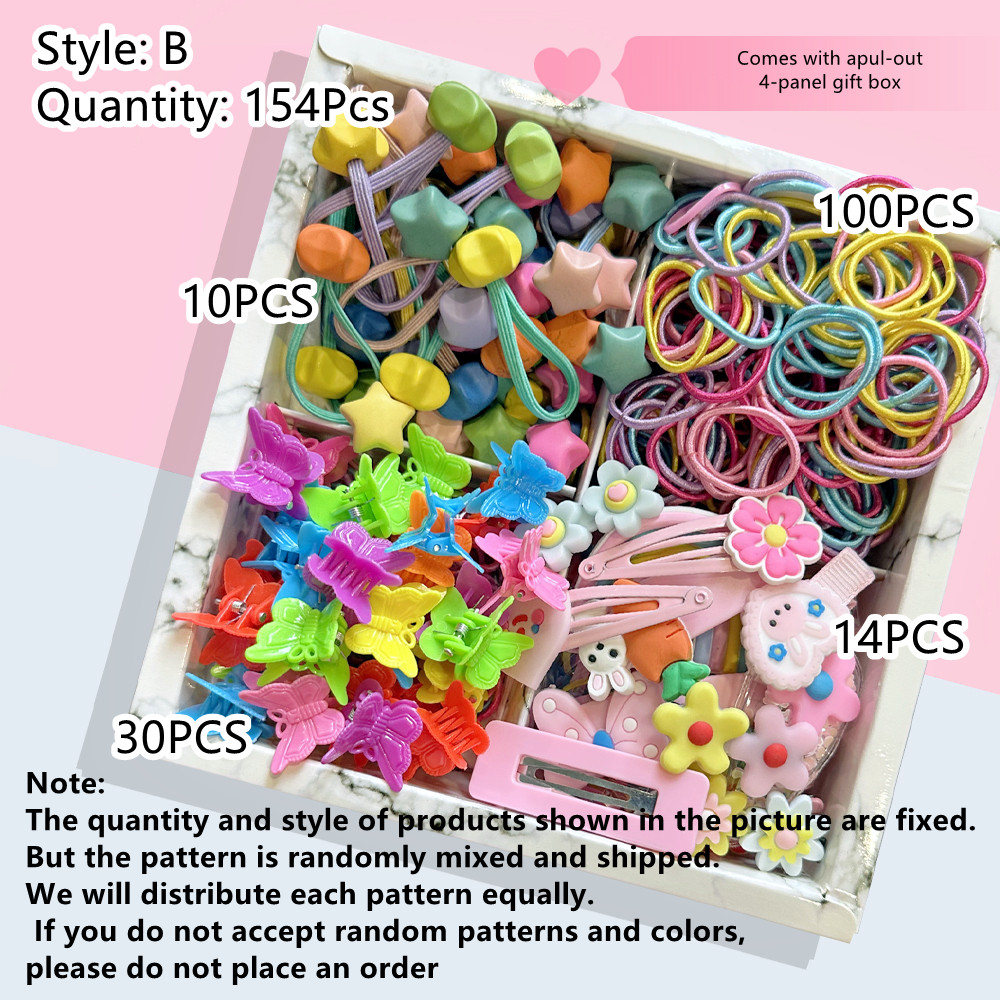 Cute Hair Accessories Set for  - Women Accessories Gift Box recension och pris