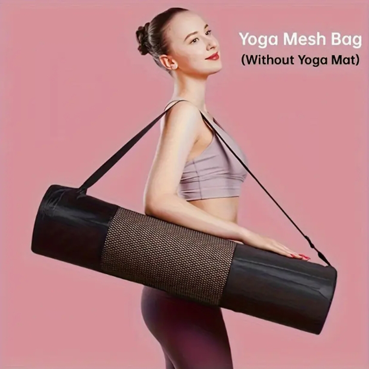 1 Breathable Yoga Mat Storage  - Women Accessories Bag recension och pris
