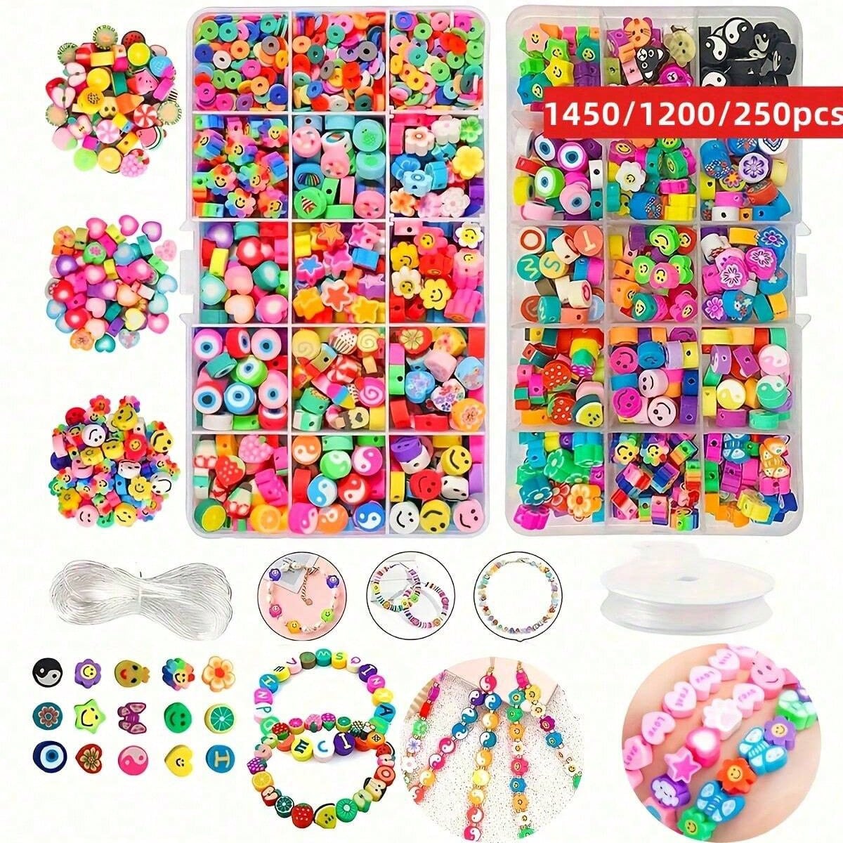 1450/1200/250pcs Polymer Clay  - Women Accessories Gift Box recension och pris