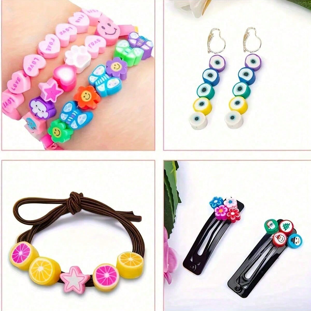 1450/1200/250pcs Polymer Clay  - Women Accessories Gift Box recension och pris
