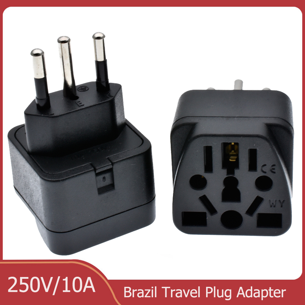 Universal Brazil Plug Adapter  - Women Accessories In Uk recension och pris