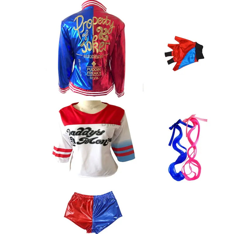 Anime Cosplay Girls Women Quin - Women'S Harley Quinn Accessories recension och pris
