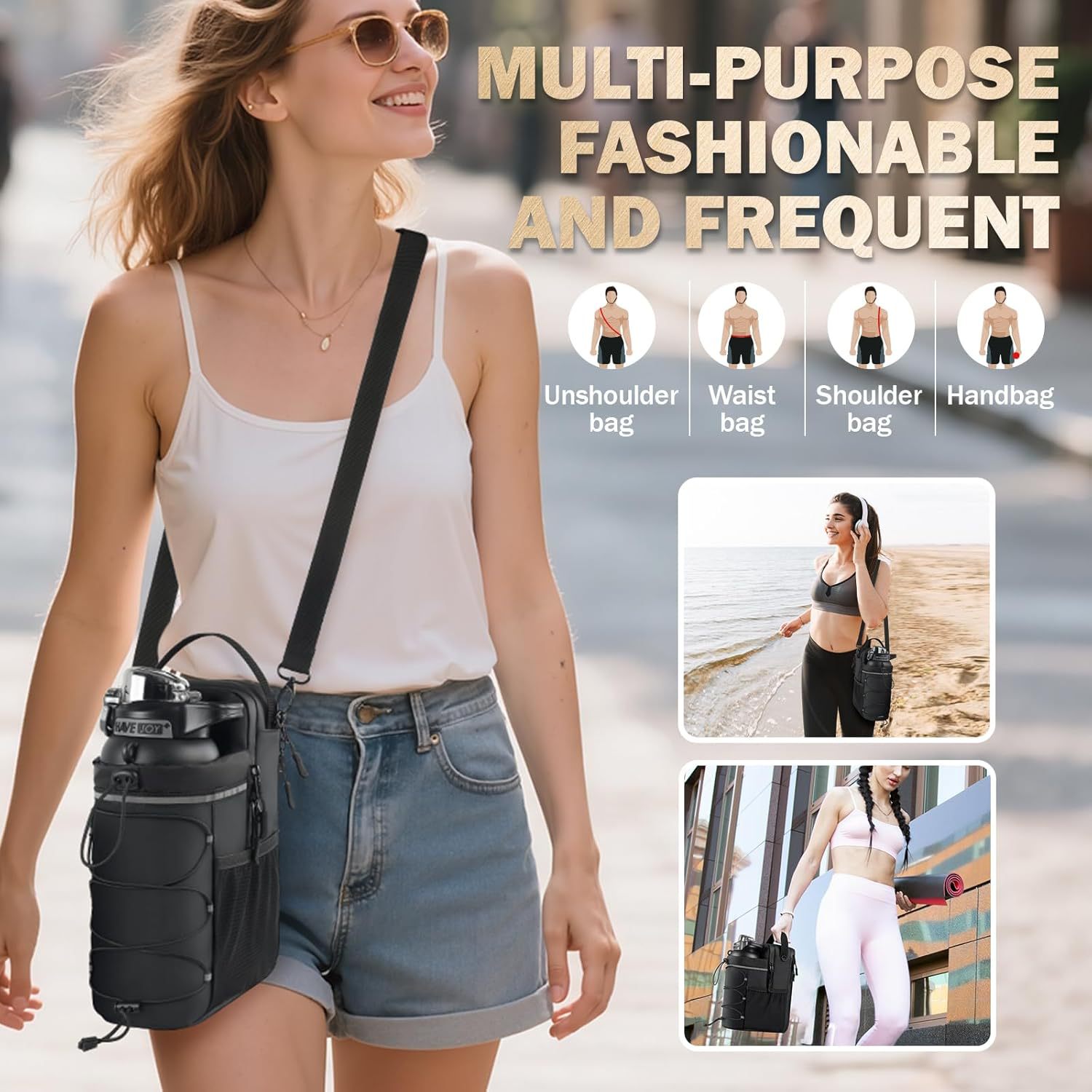 Portable Magnetic Water Bottle - Women'S Exercise Accessories recension och pris