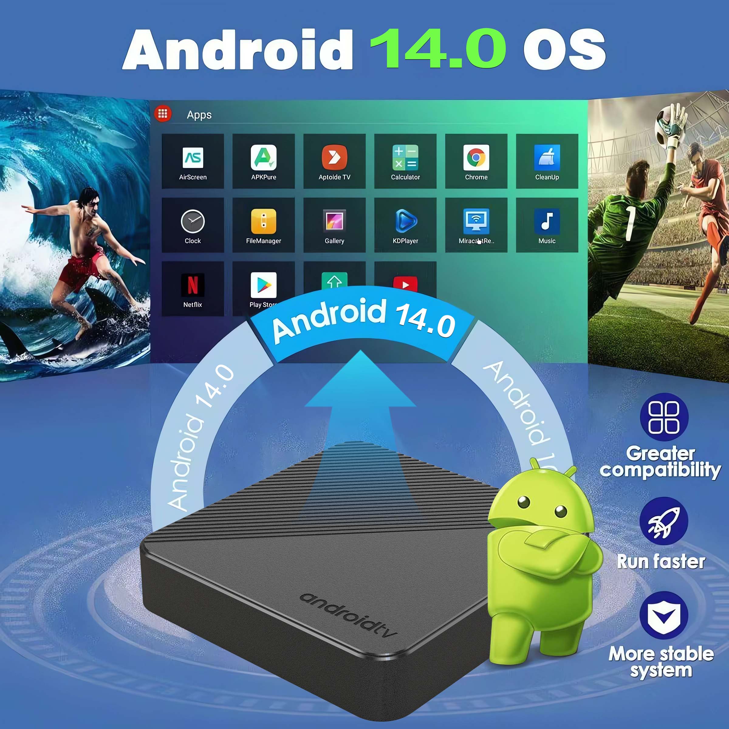 Android14 TV Box Smart Home Th - Women Accessories Pandora recension och pris