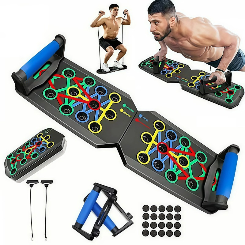 Foldable Push Up Board with Re - Women'S Exercise Accessories recension och pris