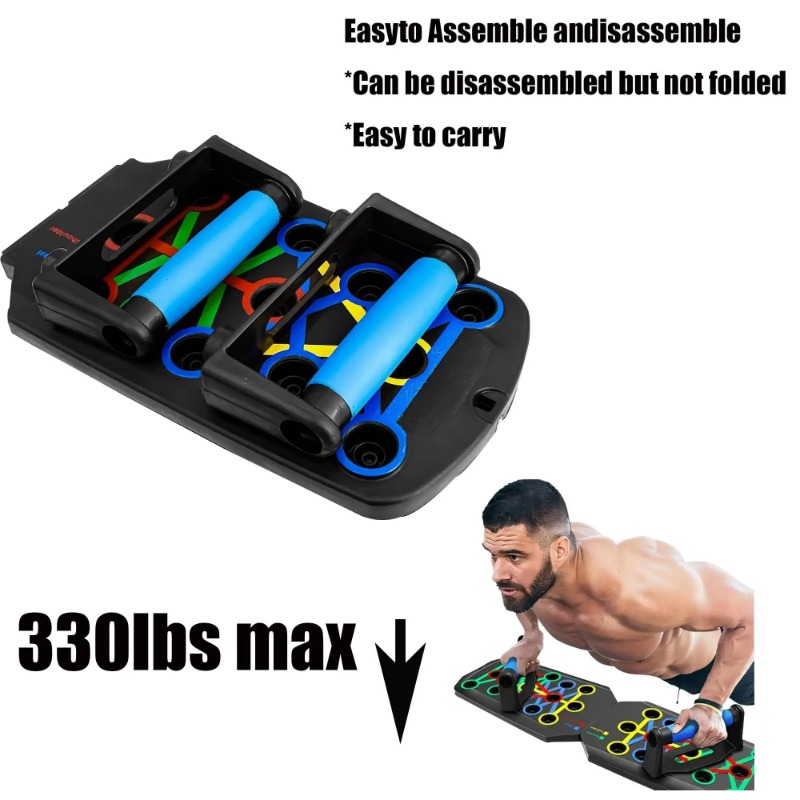 Foldable Push Up Board with Re - Women'S Exercise Accessories recension och pris